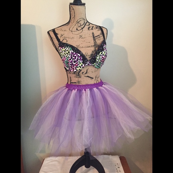 sophie b. & Hand made Other - COSTUME TU TU AND BRA SET SOPHIE B.BRA SZ 36D